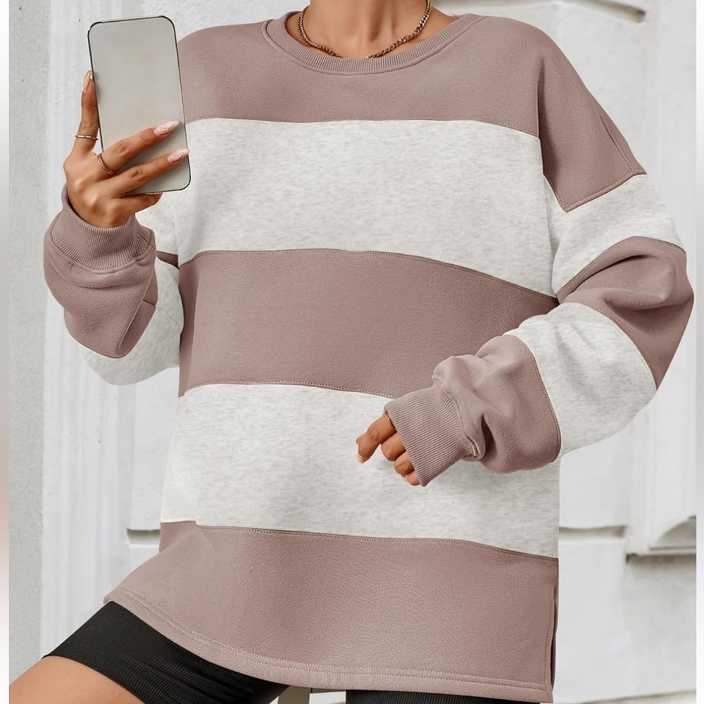 Striped Sweatshirt